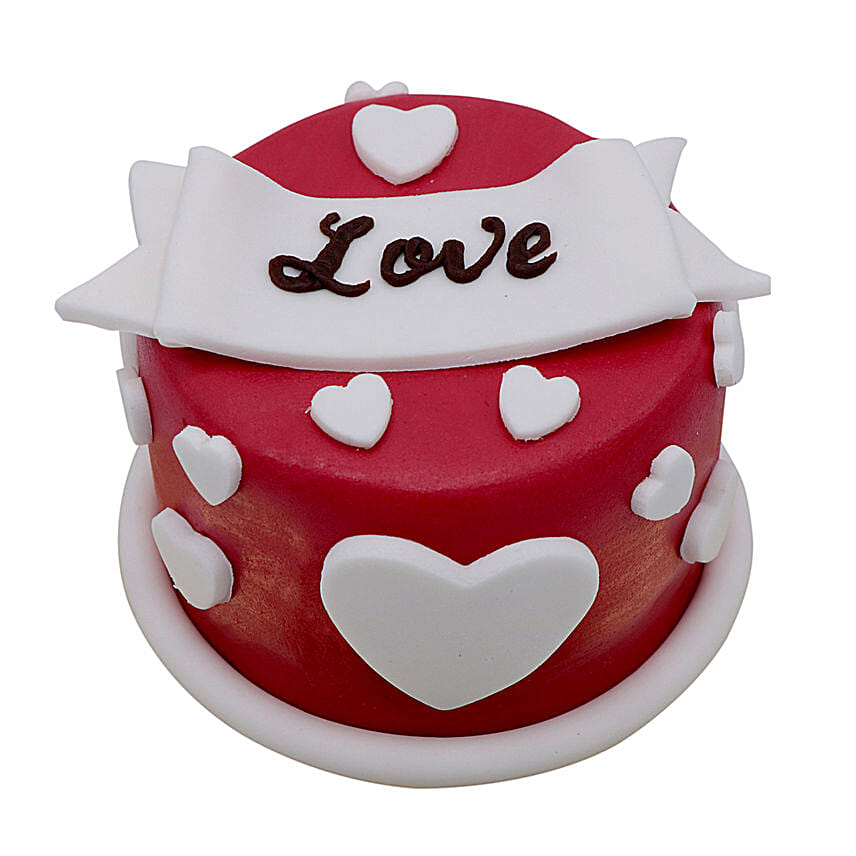 valentine cake for him