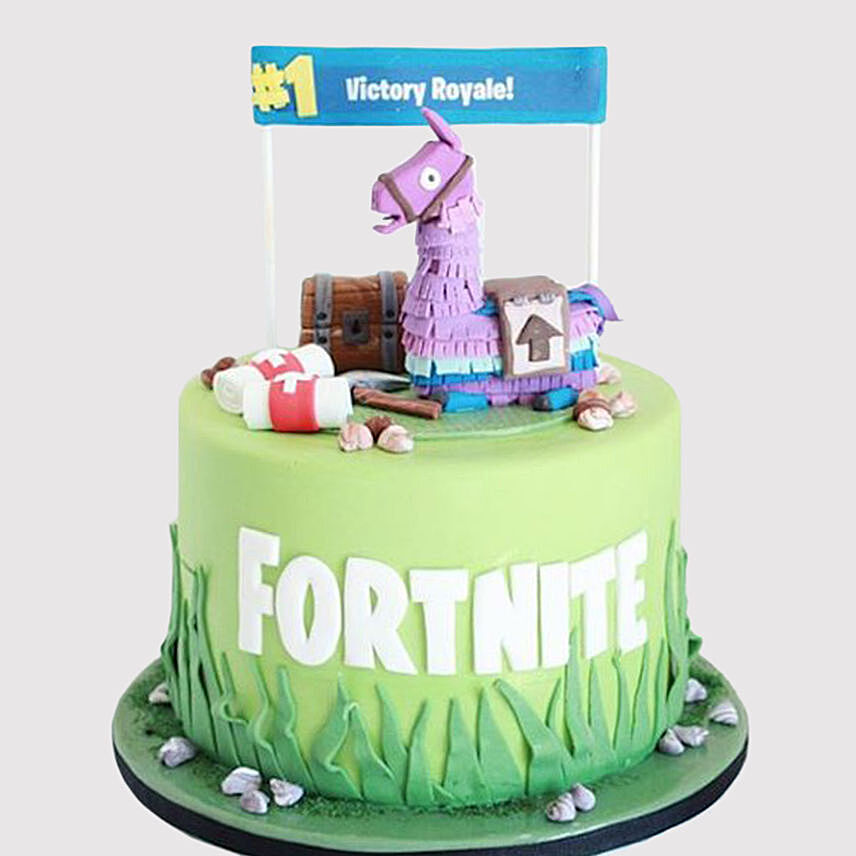 Online Fortnite Cake Fortnite Birthday Cake Birthday Cakes Fortnite Ferns N Petals