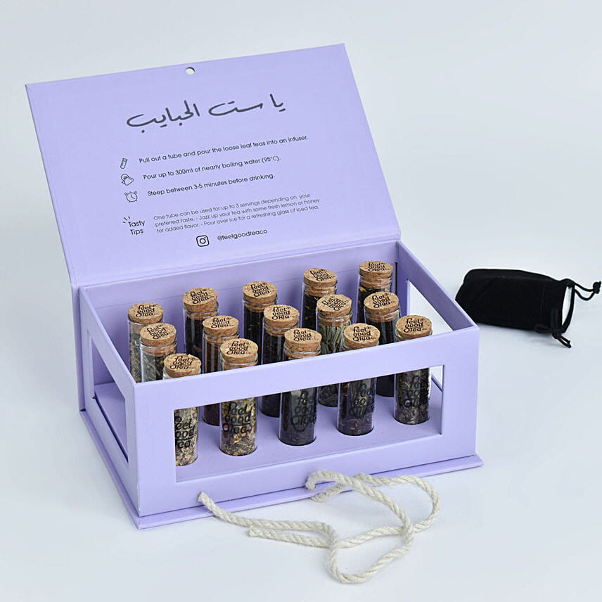 Purple Tea Box For Best Mom: 