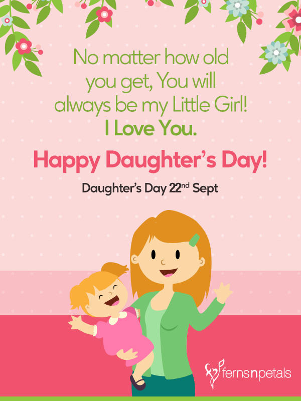 Happy National Daughter Day Message 30+ Unique Quotes And Messages To Wish Happy Daughters Day - Fnp