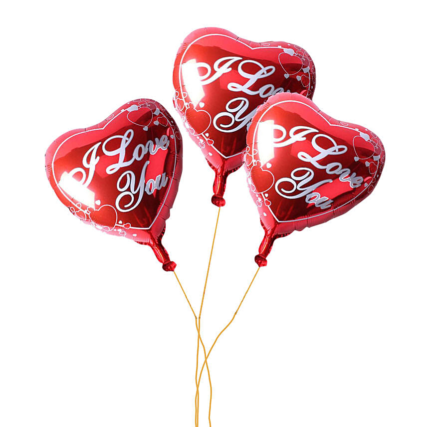 Online Dreamy Mixed Carnations With I Love You Balloon Gift Delivery in ...