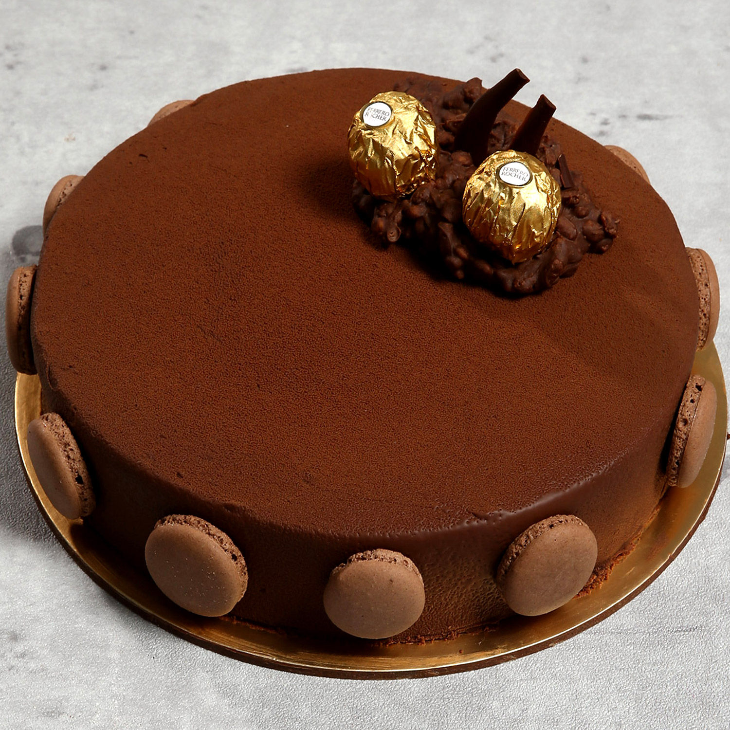 Online Ferrero Rocher Cake 1 Kg Gift Delivery in UAE - FNP