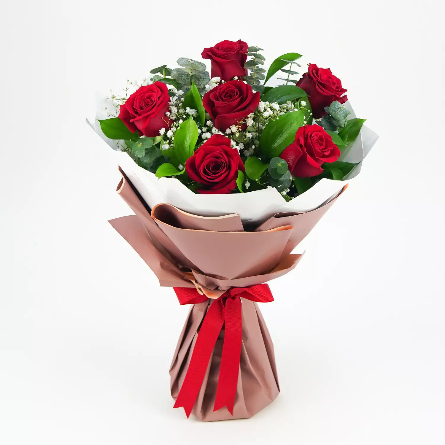 Online Romantic Red Roses Bouquet Gift Delivery in UAE - Ferns N Petals