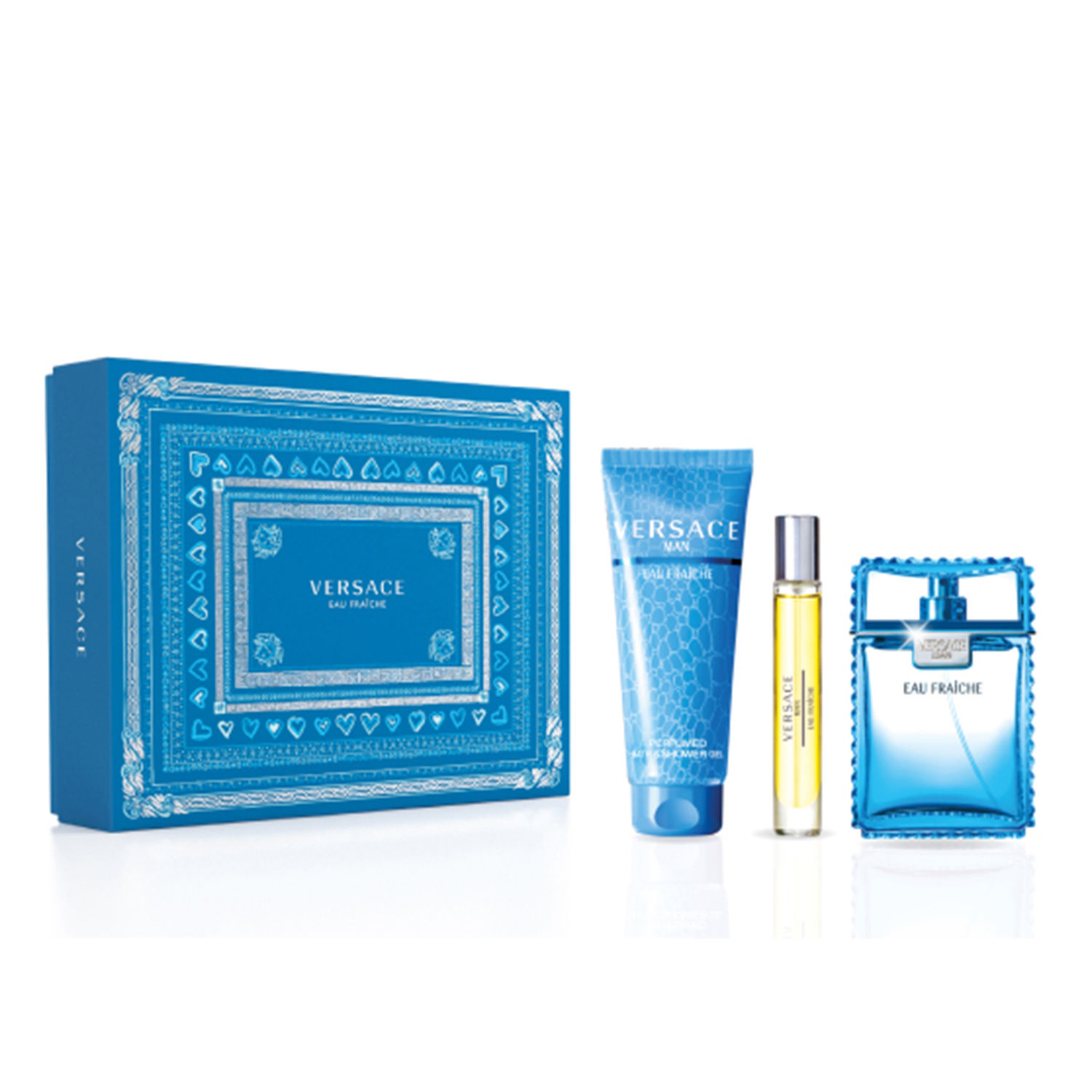 Online Versace Gift Set Eau Fraiche EDT For Men 100ml Gift Delivery in UAE FNP